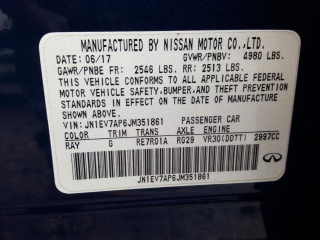 2018 INFINITI Q50 LUXE JN1EV7AP6JM351861