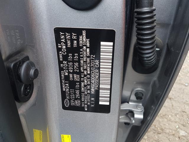 2012 HYUNDAI GENESIS 3. KMHGC4DD6CU170172