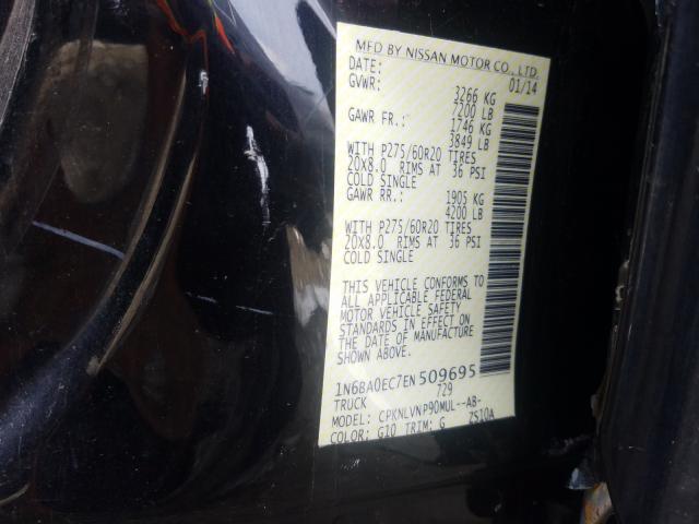 2014 NISSAN TITAN S 1N6BA0EC7EN509695