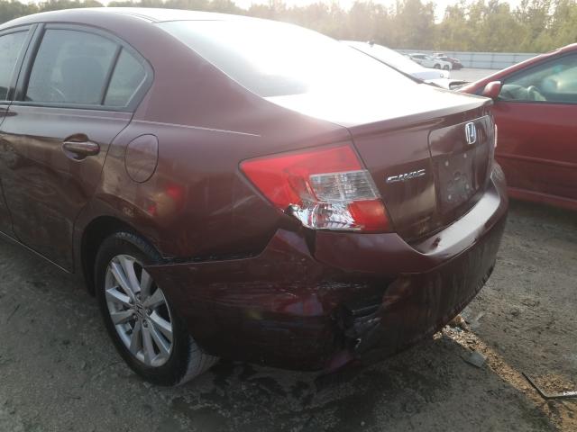 2012 HONDA CIVIC EXL 19XFB2F96CE022747