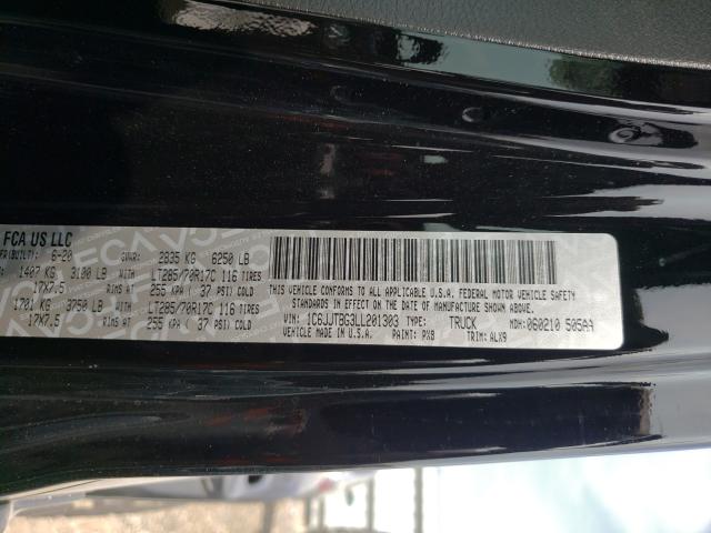 2020 JEEP GLADIATOR 1C6JJTBG3LL201303
