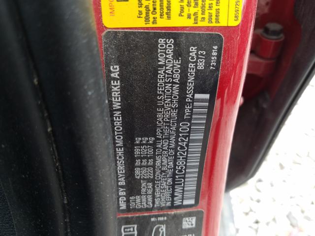 2017 MINI COOPER CLU WMWLU1C58H2C42100