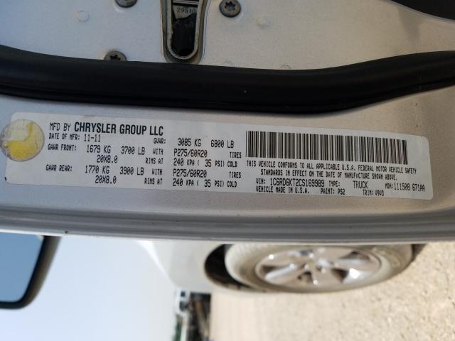 2012 DODGE RAM 1500 S 1C6RD6KT2CS169989