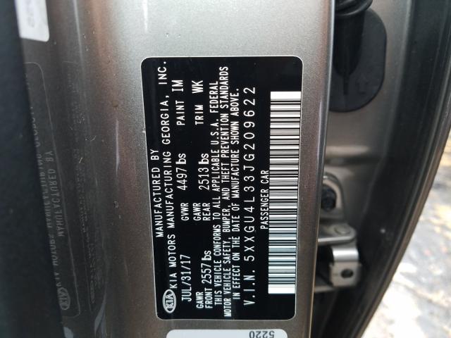 5XXGU4L33JG209622 Kia Optima Ex 2018. Фото: 9