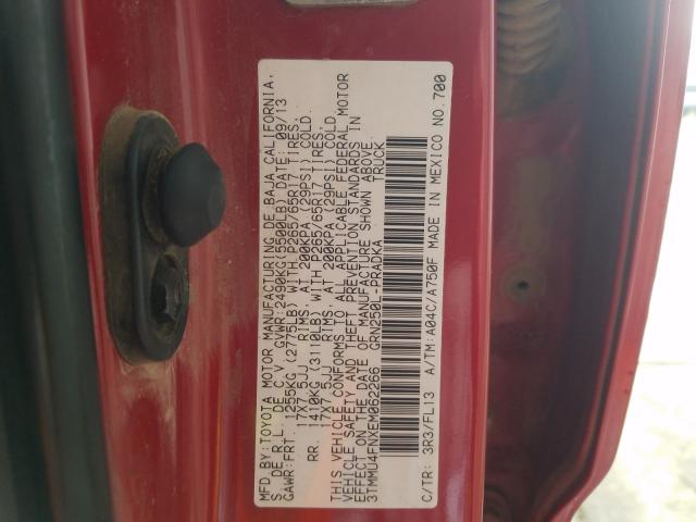 2014 TOYOTA TACOMA DOU 3TMMU4FNXEM062266