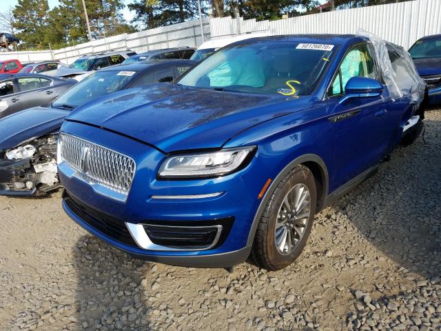 2020 LINCOLN NAUTILUS 2LMPJ6J95LBL00910