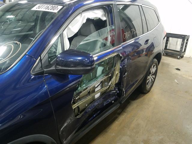 2016 HONDA PILOT EXLN 5FNYF6H79GB039333