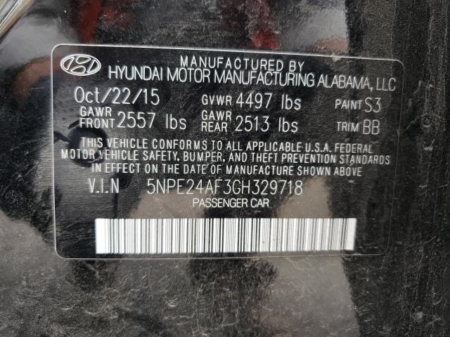 2016 HYUNDAI SONATA SE - 5NPE24AF3GH329718