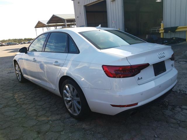2017 AUDI A4 ULTRA P WAUGMAF41HN050016