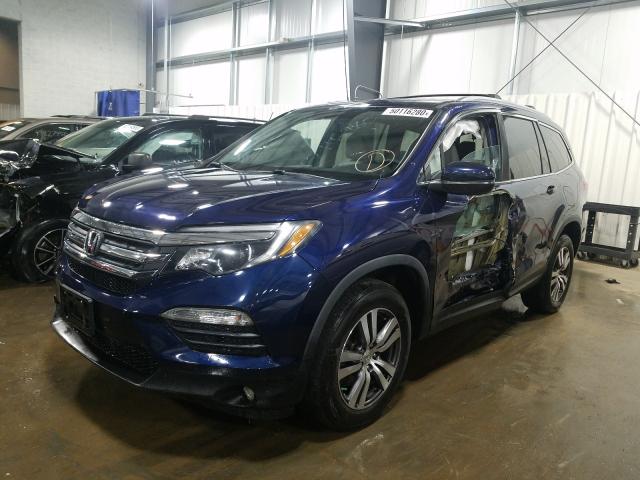 2016 HONDA PILOT EXLN 5FNYF6H79GB039333