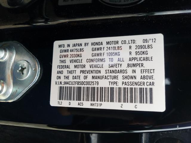 2013 ACURA TSX SE JH4CU2F85DC002579