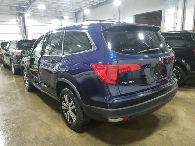2016 HONDA PILOT EXLN 5FNYF6H79GB039333