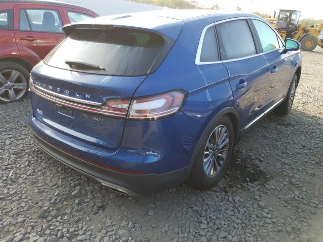 2020 LINCOLN NAUTILUS 2LMPJ6J95LBL00910