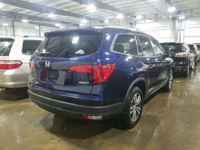 2016 HONDA PILOT EXLN 5FNYF6H79GB039333