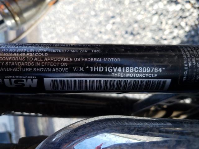 2011 HARLEY-DAVIDSON FXDC 1HD1GV418BC309764