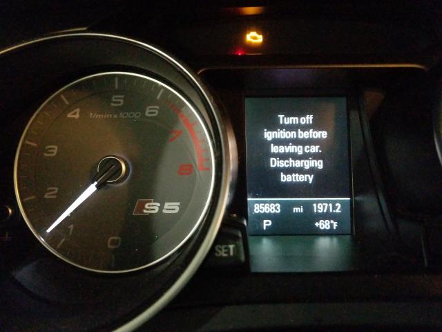 2013 AUDI S5 PREMIUM WAUCGAFR1DA042341