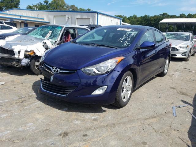 2012 HYUNDAI ELANTRA GL 5NPDH4AEXCH105518