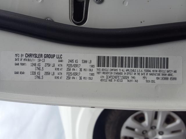 2014 DODGE JOURNEY SE 3C4PDCAB7ET156924
