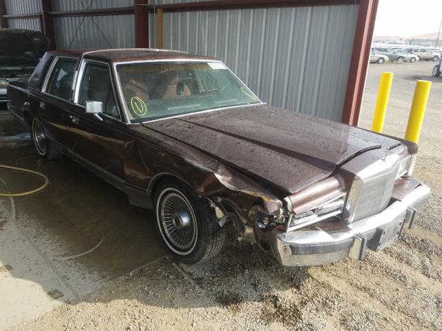 Lincoln Town Car salvage cars for sale: 1988 Lincoln Town Car