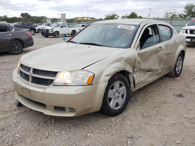 2010 DODGE AVENGER 1B3CC4FBXAN133147