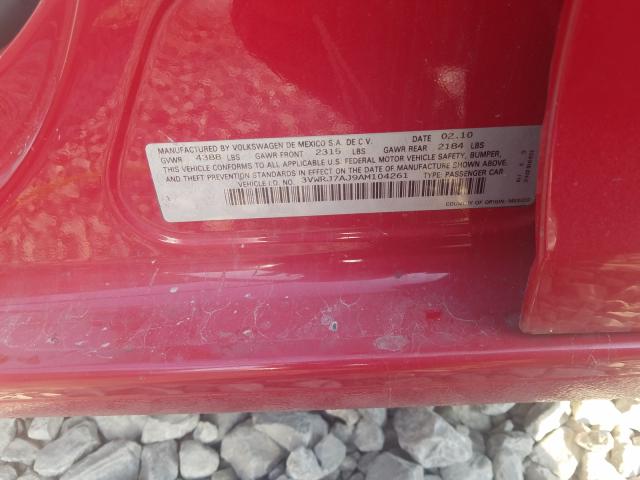 2010 VOLKSWAGEN JETTA WOLF 3VWRJ7AJ9AM104261