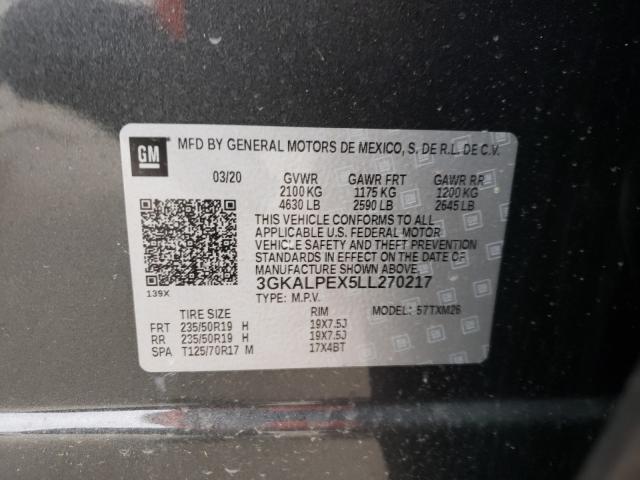 2020 GMC TERRAIN SL 3GKALPEX5LL270217