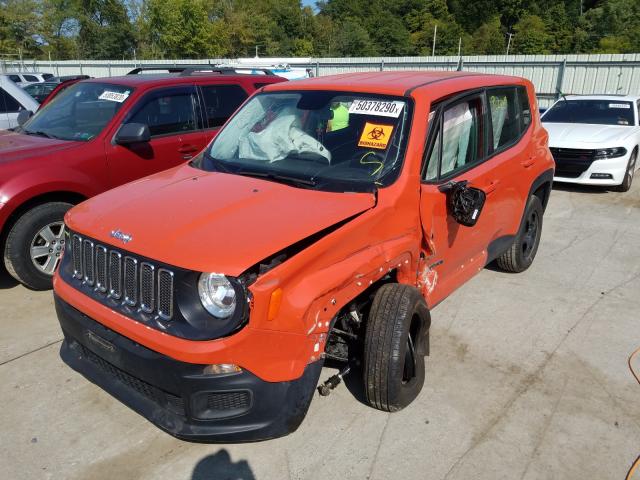 2016 JEEP RENEGADE S ZACCJBAT4GPE32514