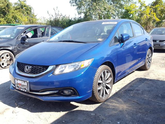 2014 HONDA CIVIC EXL 19XFB2F92EE275096
