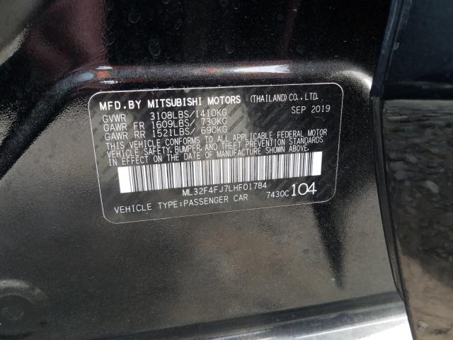 2020 MITSUBISHI MIRAGE G4 ML32F4FJ7LHF01784