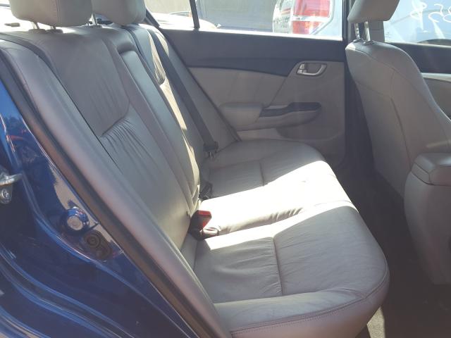 2014 HONDA CIVIC EXL 19XFB2F92EE275096
