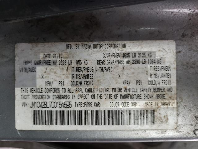 2013 MAZDA 5 JM1CW2BL7D0154595