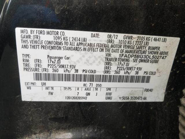 2013 FORD C-MAX SEL - 1FADP5BU3DL502747