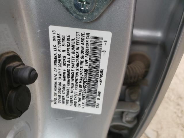 2013 HONDA CIVIC EX 19XFB2F82DE035536