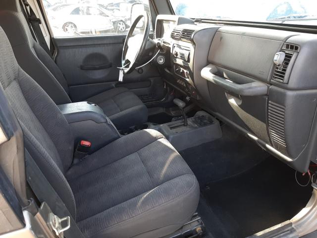 jeep wrangler 2004 vin 1j4fa49s54p803588