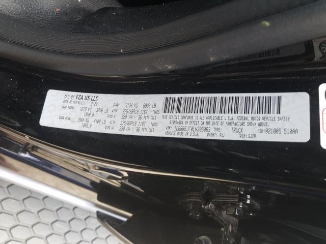 2020 RAM 1500 LARAM 1C6RREJT0LN305063