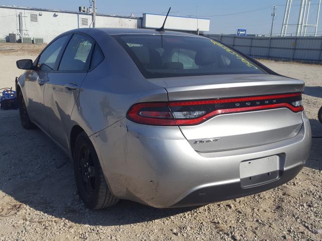2015 DODGE DART 1C3CDFAA1FD406709