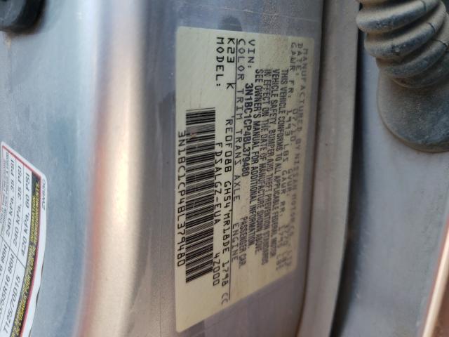 2011 NISSAN VERSA 3N1BC1CP4BL379480