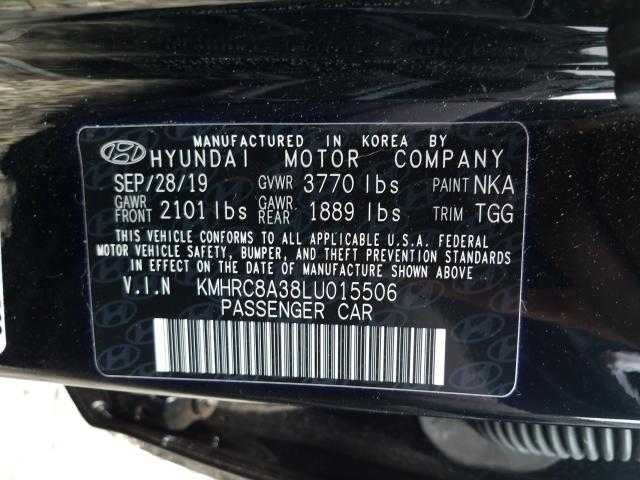 2020 HYUNDAI VENUE SEL KMHRC8A38LU015506