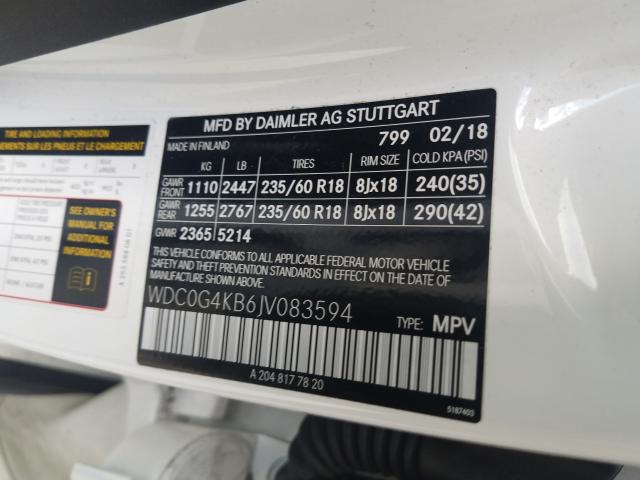 2018 MERCEDES-BENZ GLC 300 4M WDC0G4KB6JV083594