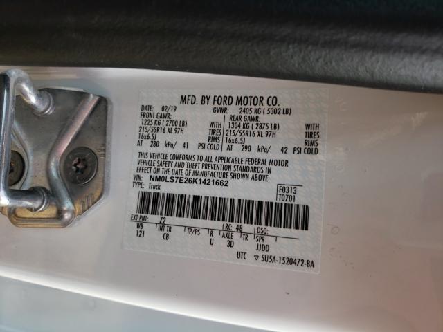2019 FORD TRANSIT CO NM0LS7E26K1421662