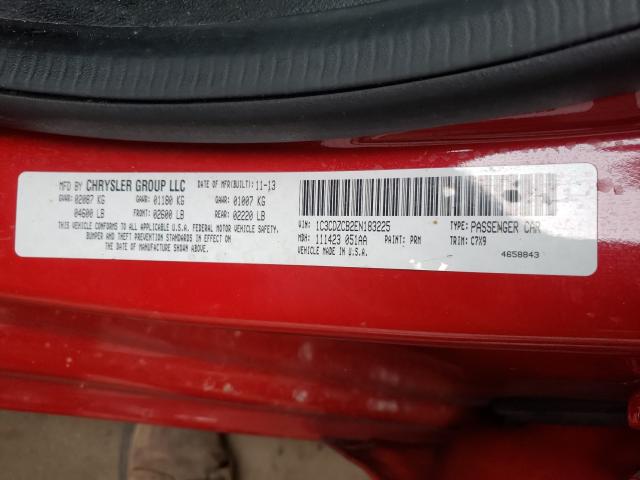 2014 DODGE AVENGER SX 1C3CDZCB2EN183225