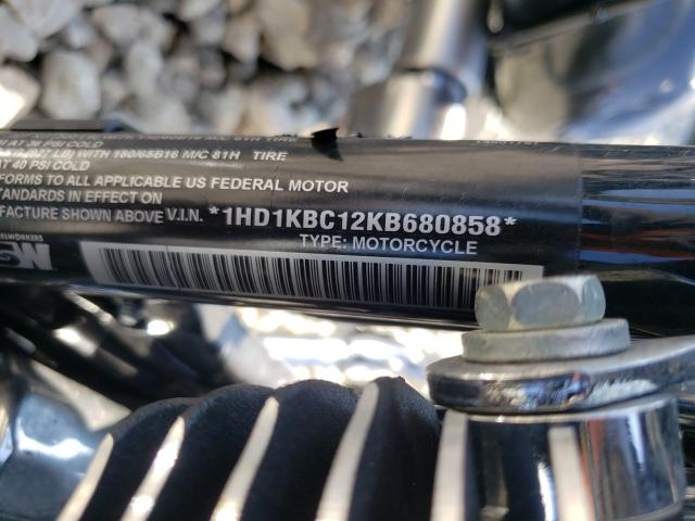 2019 HARLEY-DAVIDSON FLHX 1HD1KBC12KB680858