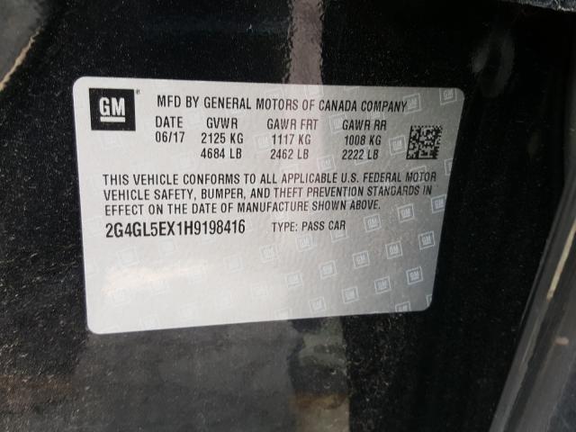 2017 BUICK REGAL SPOR 2G4GL5EX1H9198416