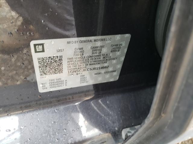 2018 CHEVROLET SUBURBAN C 1GNSCJKC5JR214662