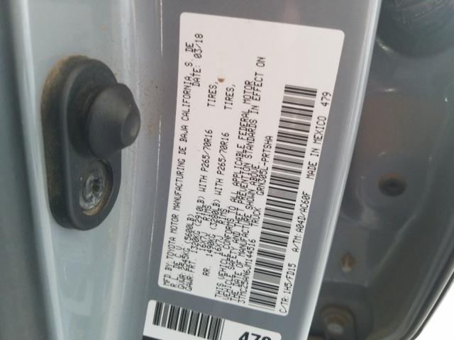 2018 TOYOTA TACOMA DOU 3TMCZ5AN6JM144516