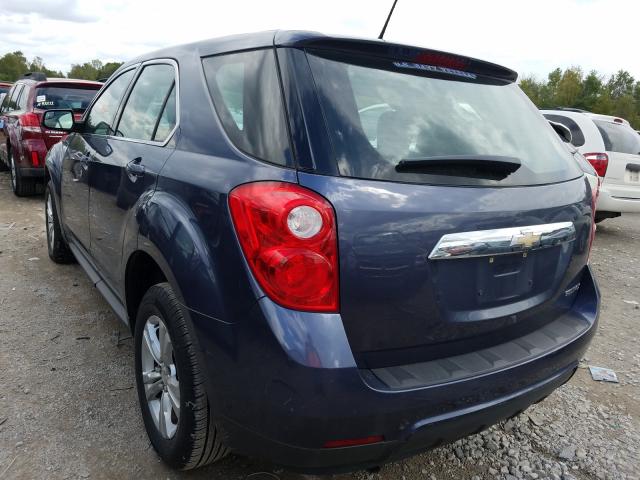 2013 CHEVROLET EQUINOX LS 2GNALBEK5D6258634