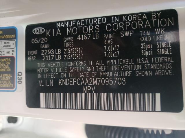 2021 KIA SELTOS LX KNDEPCAA2M7095703