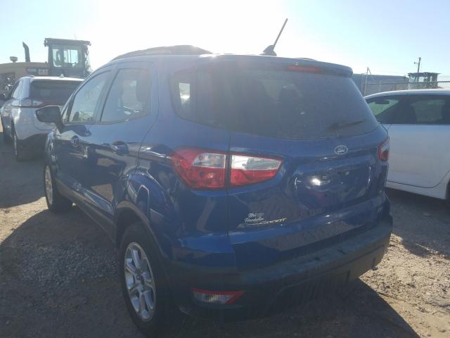 2020 FORD ECOSPORT S MAJ3S2GE6LC361374