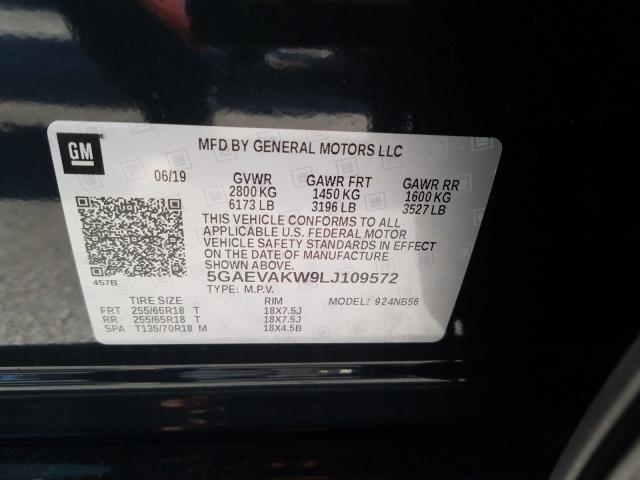 2020 BUICK ENCLAVE ES 5GAEVAKW9LJ109572