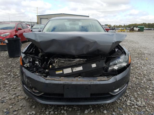 2013 VOLKSWAGEN PASSAT SEL 1VWCN7A39DC128562
